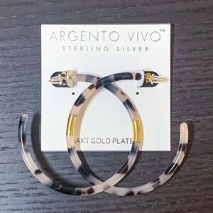 Argento Vivo Hoop Earrings
